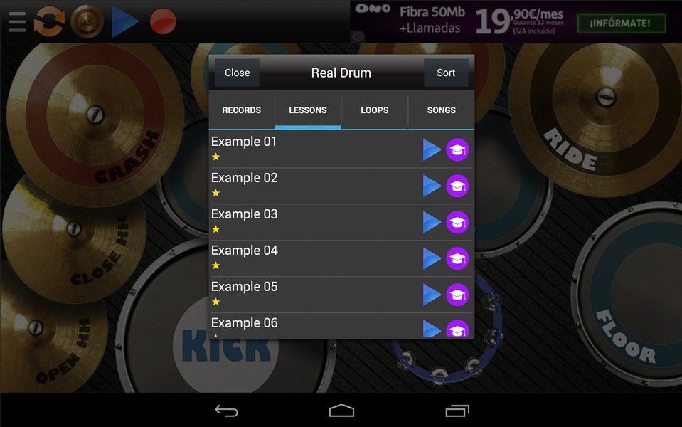 Real Drum: schlagzeug spielen Screenshot 3