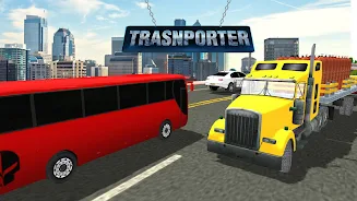 Transporter Truck Driving 3D应用截图第1张