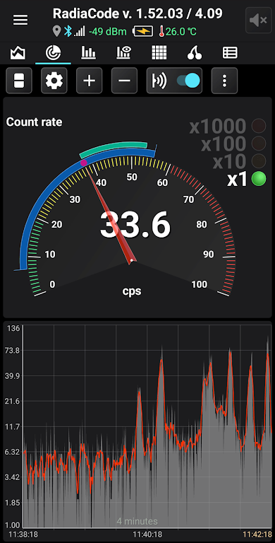 RadiaCode Capture d'écran 2