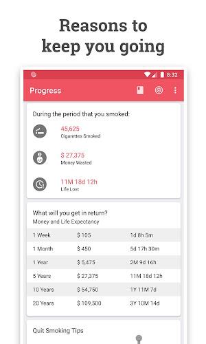 Quit Tracker: Stop Smoking Screenshot 3