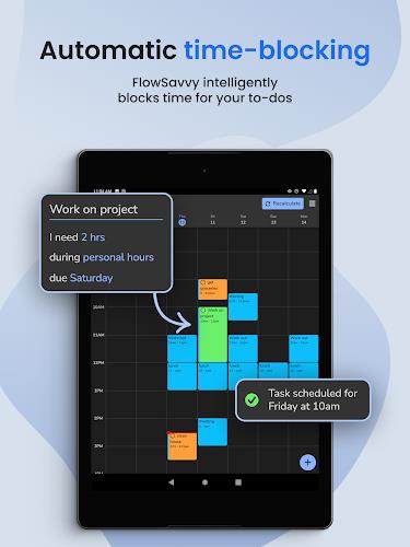 FlowSavvy: Time Block Planner 스크린샷 1