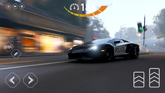 Polizei Auto Rennen Spiele Screenshot 4