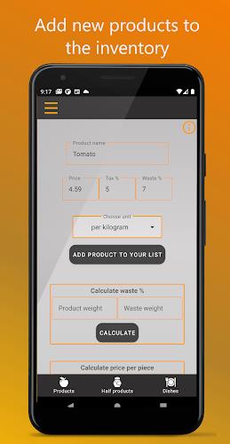 Food Cost Calculator Screenshot 3