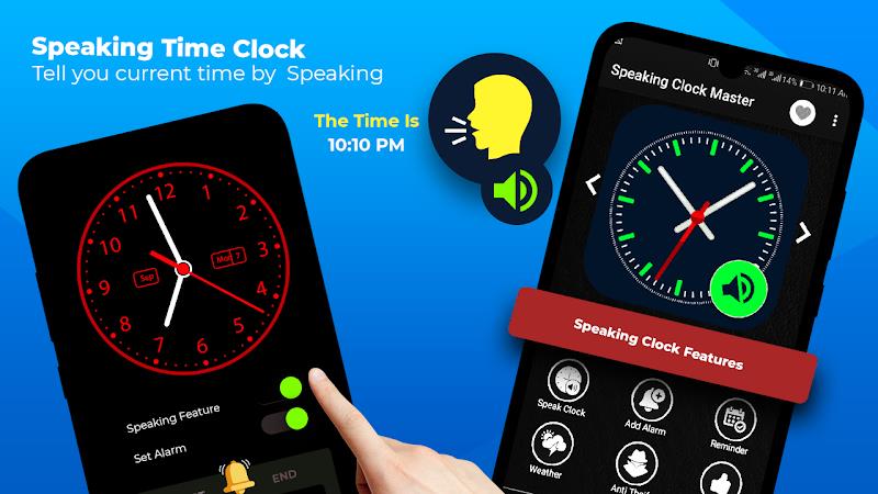 Speaking Clock - Talking Clock应用截图第3张