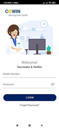 Co-WIN Vaccinator App Capture d'écran 1