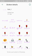 Urdu Sticker RAHI HIJAZI स्क्रीनशॉट 2