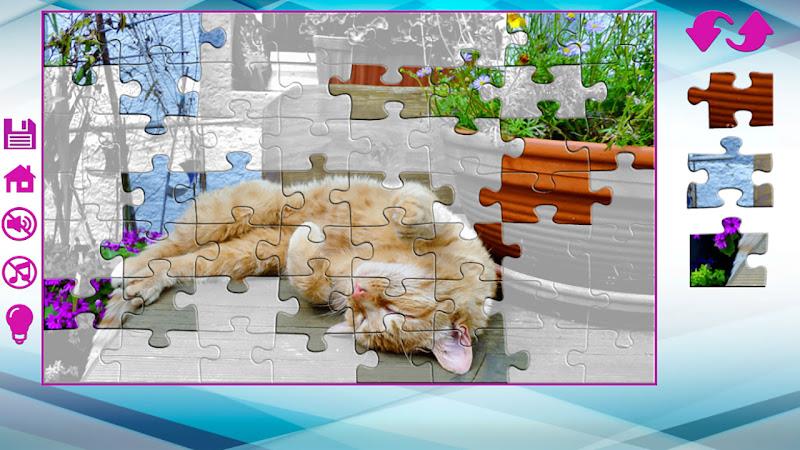 Big puzzles with cats Capture d'écran 3