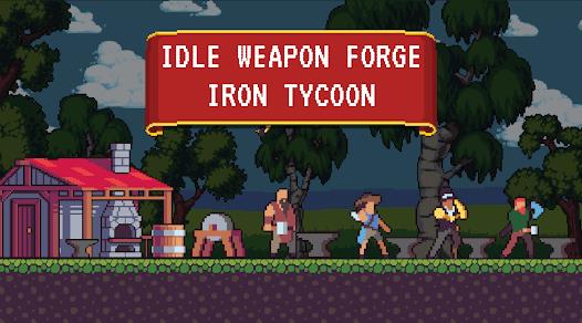 Idle Weapon Forge: Iron Tycoon Mod Скриншот 1