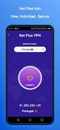 Netplus VPN Hotspot shield VPN स्क्रीनशॉट 1