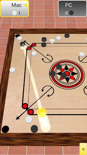 Carrom 3D स्क्रीनशॉट 1