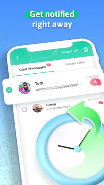 Recover Deleted Messages - WA Скриншот 1