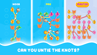 Tangle Maze: Untie the Knots Captura de pantalla 1