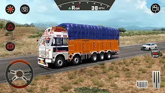 Indian Truck Lorry Simulator 스크린샷 1