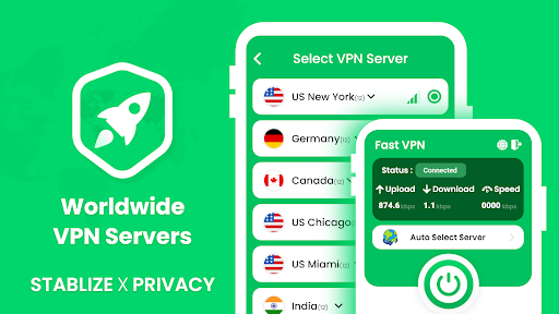 Fast VPN - Fast & Secure Скриншот 1