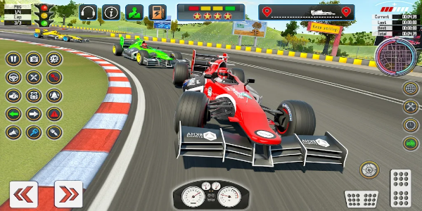 jeux de course de formule Capture d'écran 2