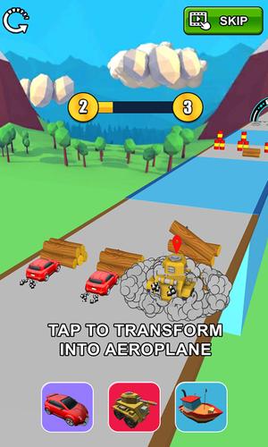 Epic Car Transform Race Screenshot 1