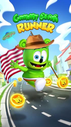 Gumibär run-Endlose Laufspiele スクリーンショット 1
