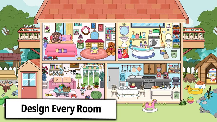 Tizi Home Room Decoration Game應用截圖第1張