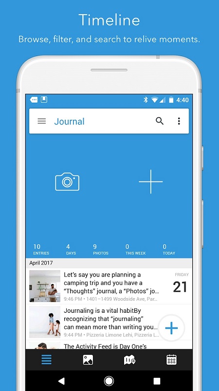 Day One Journal: Private Diary Screenshot 2