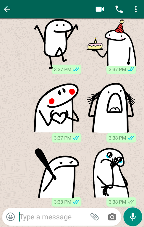 Flork memes stickers WASticker應用截圖第1張