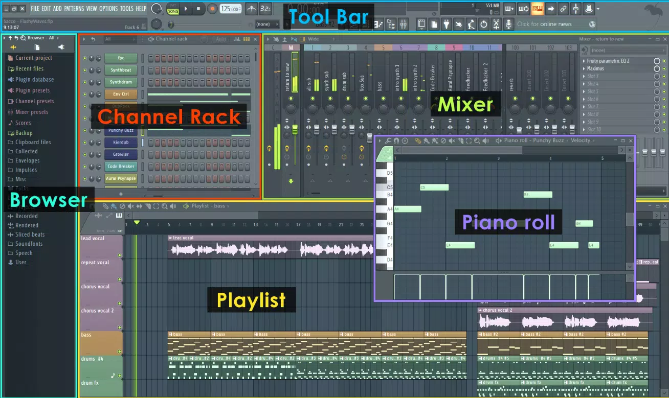 FL Studio for Beginners 스크린샷 1