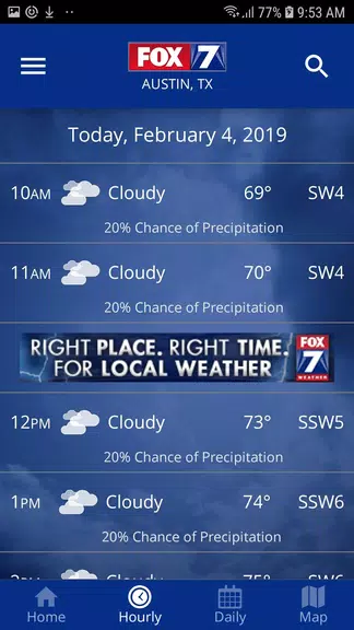 FOX 7 Austin: Weather應用截圖第3張