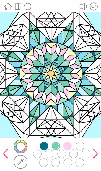 Mandala Color Game Antistress应用截图第4张
