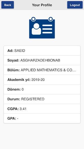 myEMU Screenshot 3