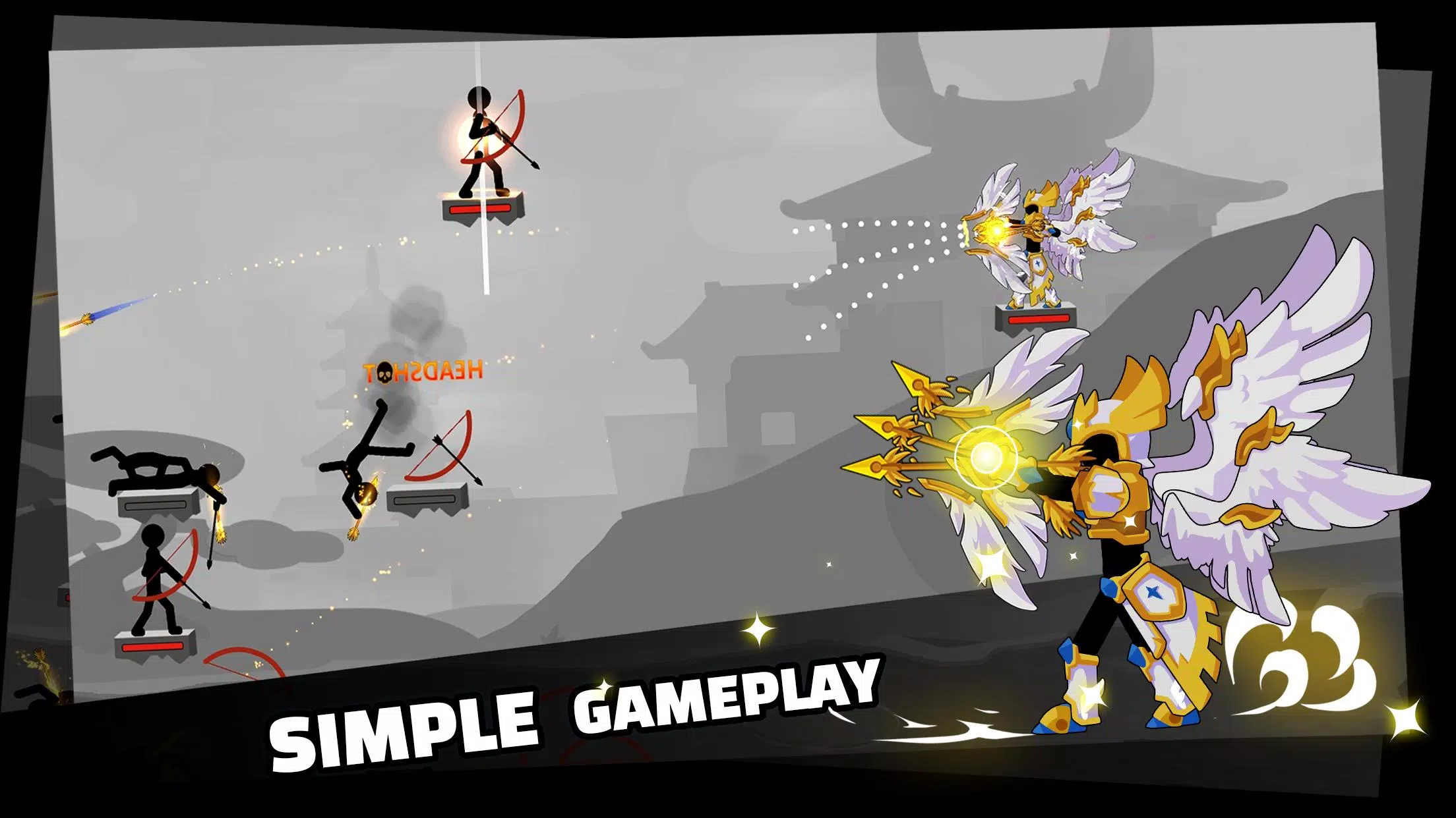 Stickfight Archer Capture d’écran 1