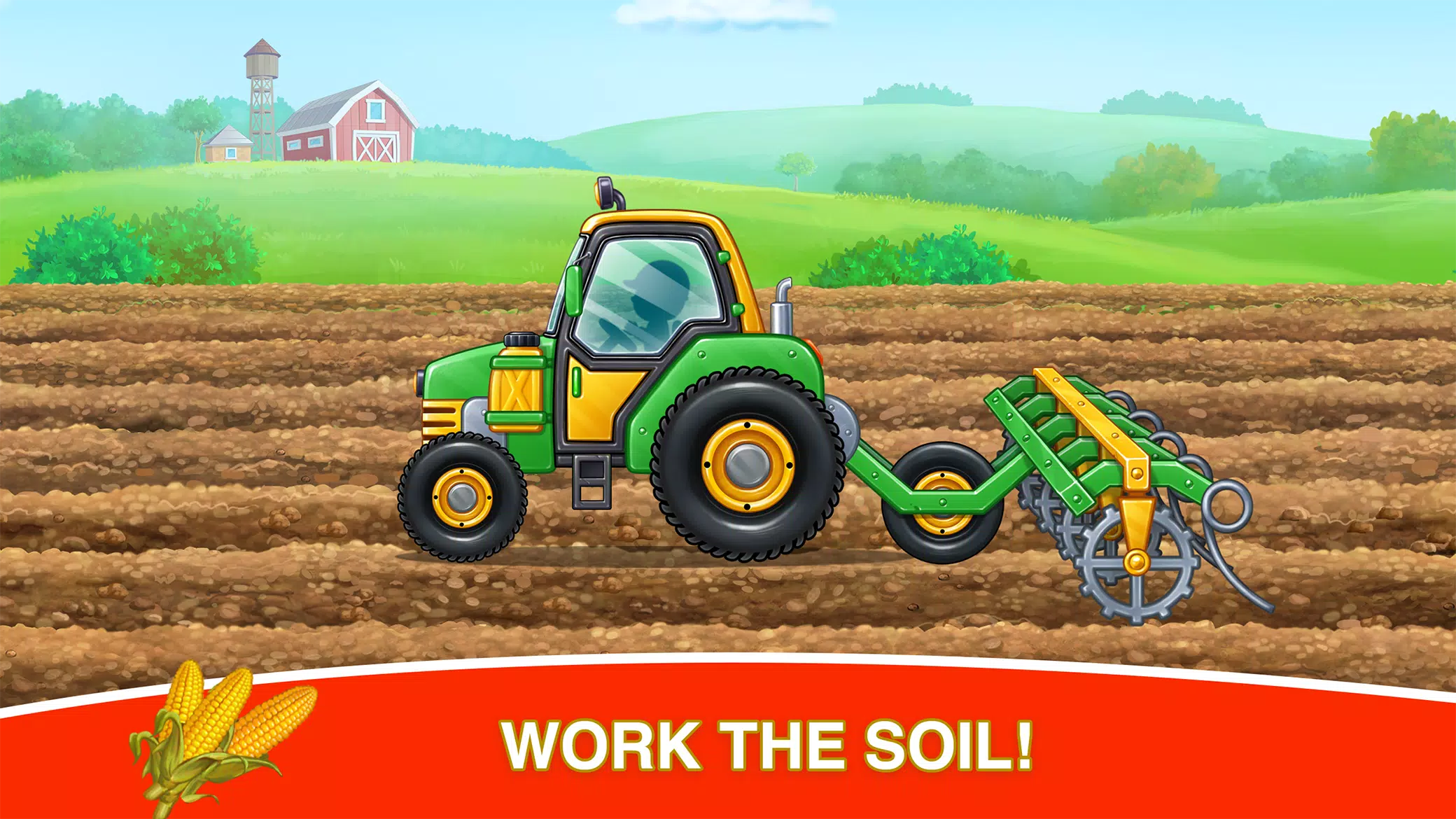 Corn Harvest Baby Farming Game Скриншот 2