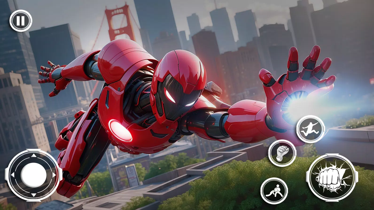 Flying Iron Robot Screenshot 4
