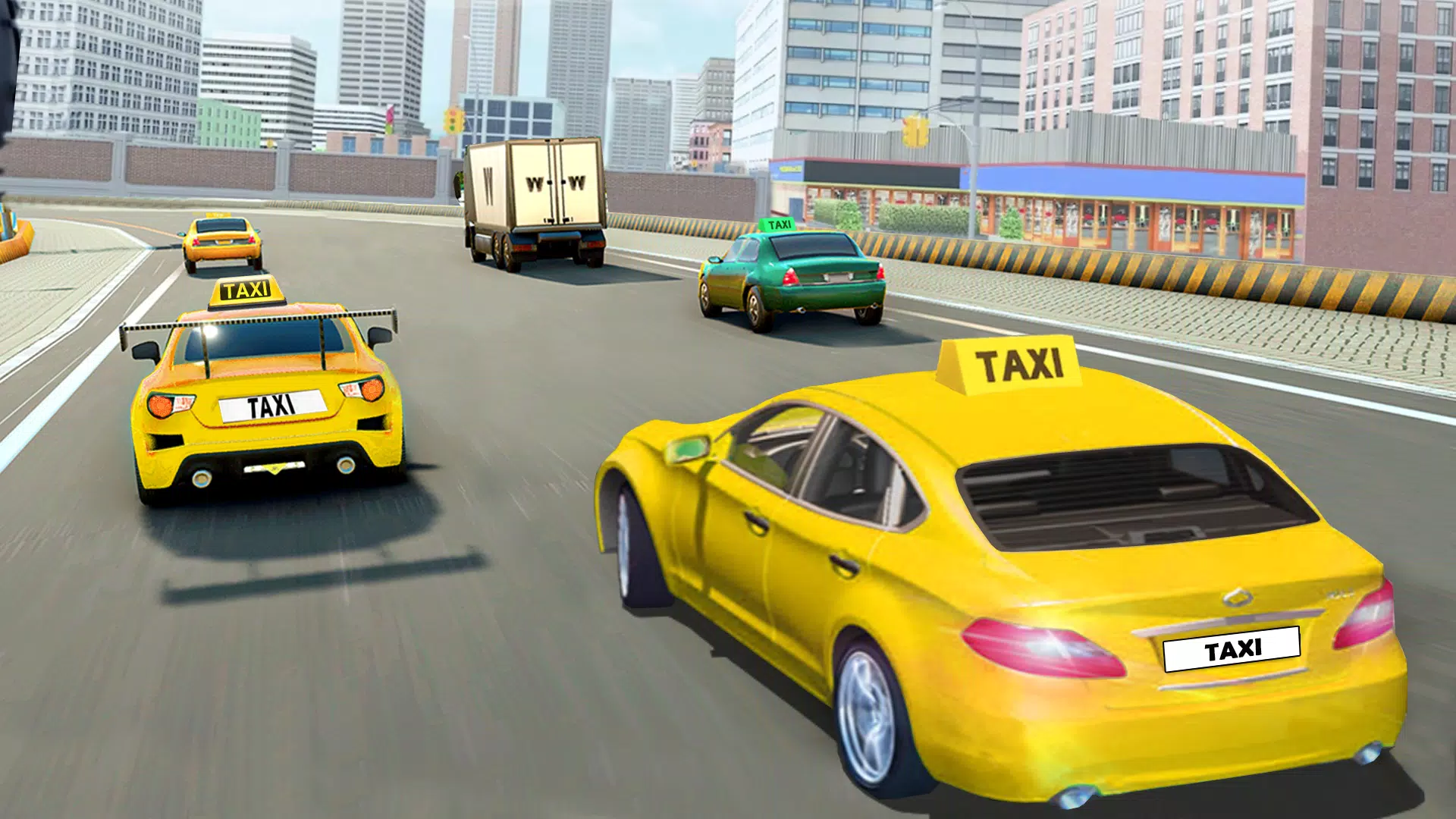 City Taxi Games-Taxi Car Games Captura de tela 3