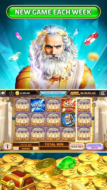 Lucky Vegas Casino: Slots Game Captura de tela 2