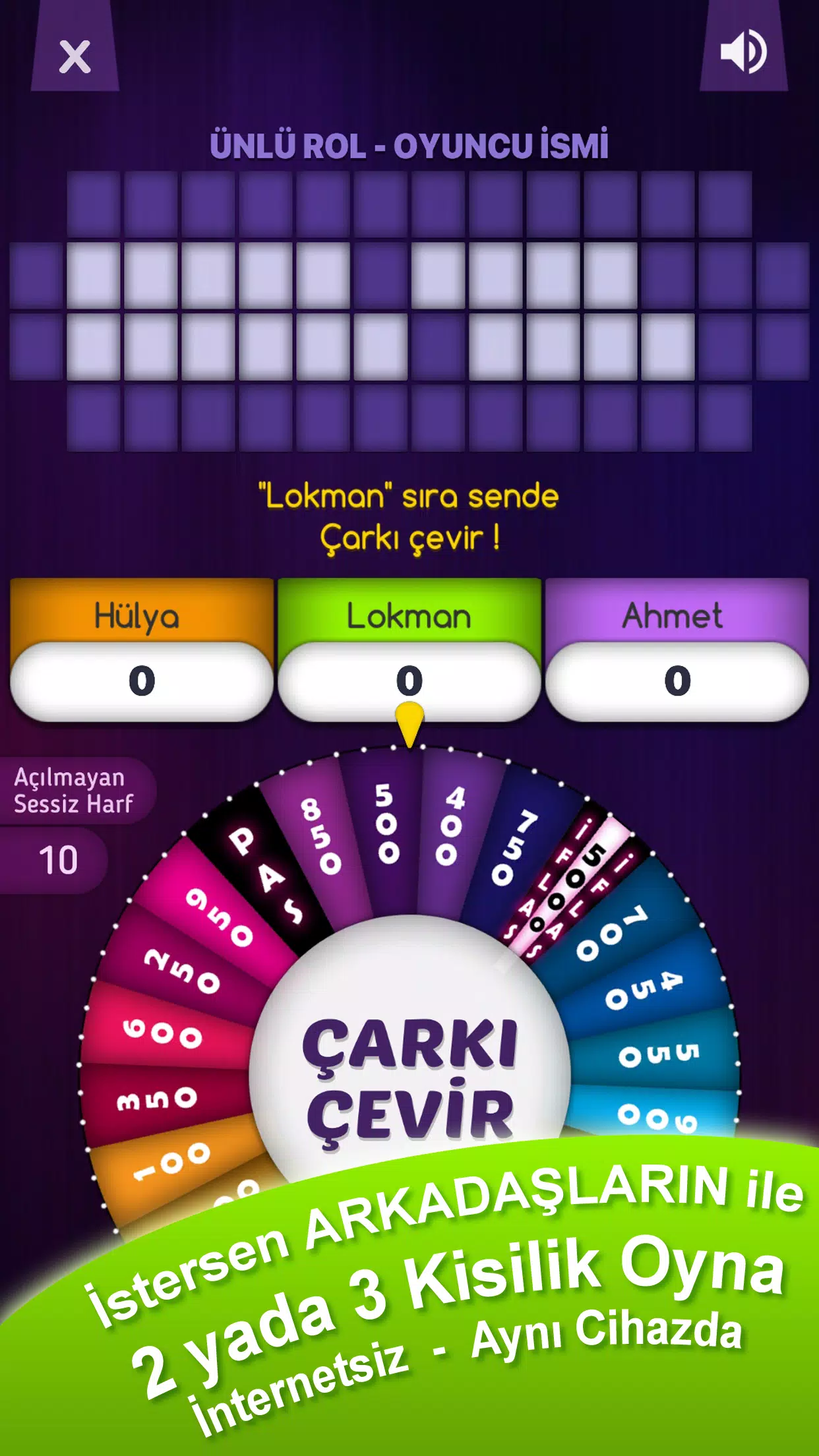 Çarkıfelek Mobil - Zarf Seç应用截图第2张