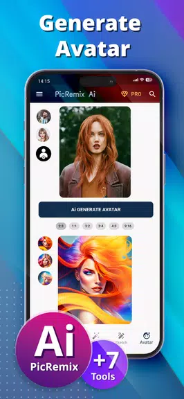 PicRemix AI Art & Avatars應用截圖第1張