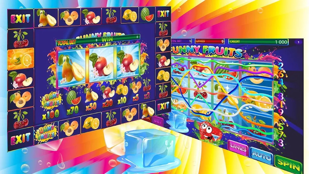 Funny Fruits Slot 스크린샷 2