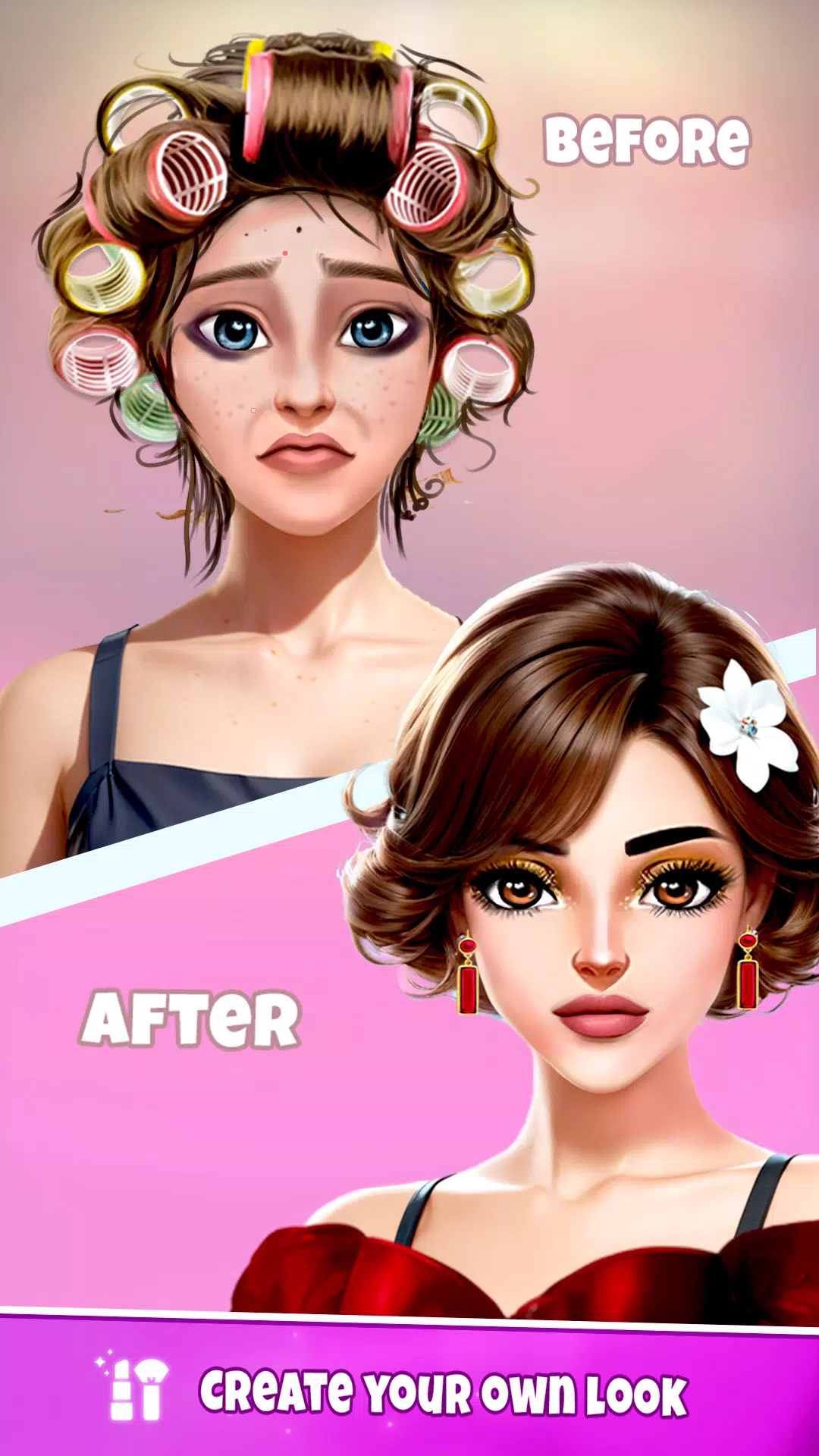 Fashion Dress Up, Makeup Game Capture d’écran 2
