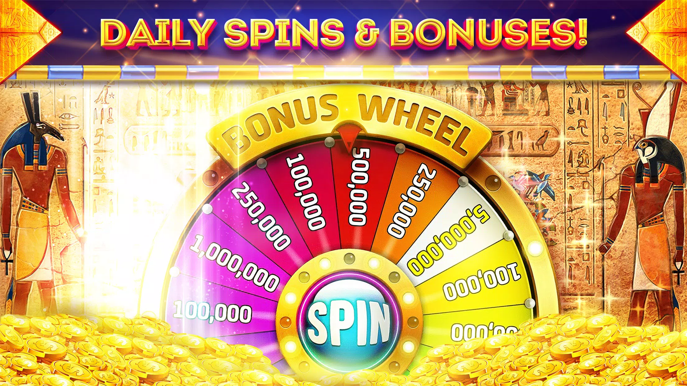 Pharaohs of Egypt Slots Casino Capture d’écran 4