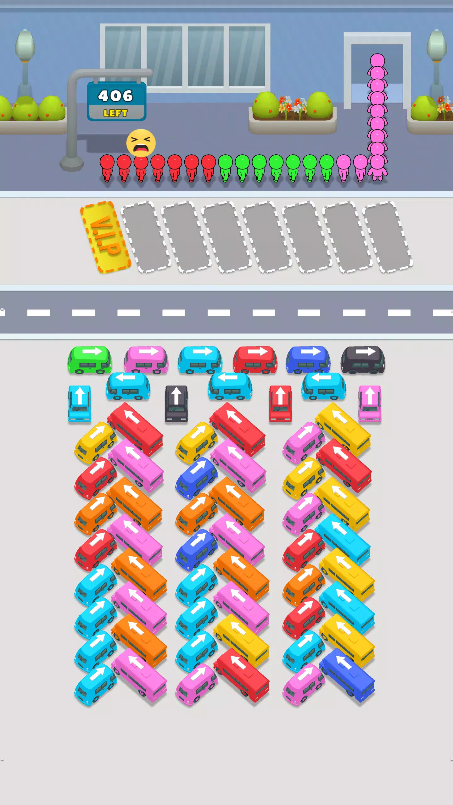 Bus Match Puzzle: Bus Shuffle スクリーンショット 2