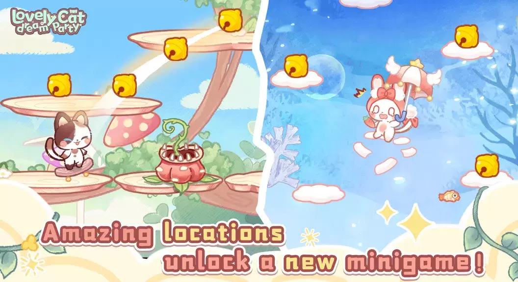 Lovely cat dream party 스크린샷 4