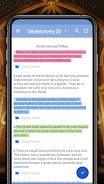 Amplified Bible app for Study Captura de tela 1