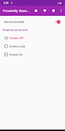 Proximity Sensor Screen On Off Скриншот 1