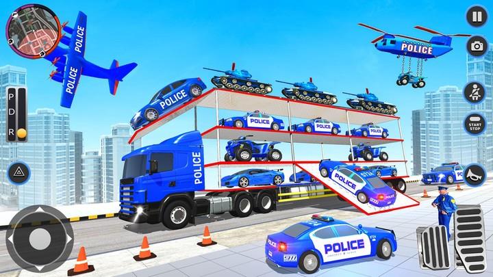 US Police Car Transport Career应用截图第3张