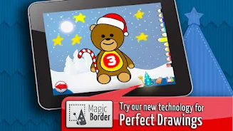 Coloring book Christmas Games Скриншот 1