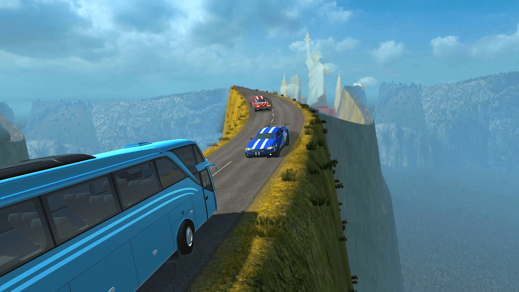 Risky Roads Bus Driver Offroad Screenshot 2