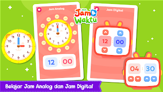 Belajar Jam & Waktu Screenshot 3