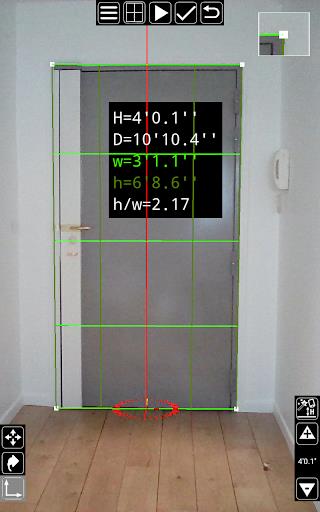 3D Measurement App - Plumb-bob Captura de tela 1