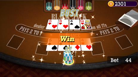 Casino Blackjack स्क्रीनशॉट 3