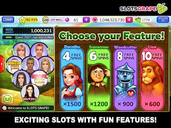 SLOTS GRAPE - Casino Games Capture d'écran 2