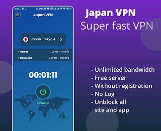 Japan VPN - Use Japan Proxy Ip Capture d'écran 1